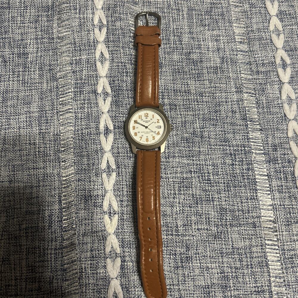 Eminence Paris Women’s Watch Round Face & Brown Band